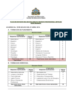 Plan de Estudio BTP en Electronica