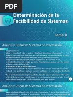 Tema 2 - Determinación de La Factibilidad de Sistemas