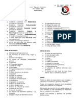 Formato Lista de Útiles 2023