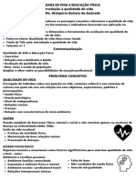 QUALIDADE de VIDA E EDUCAÇÃO FÍSICA Introdução À Qualidade de Vida Prof. Ms. Walquiria Batista de Andrade