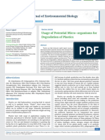 Usage of Potential Micro-Organisms For Degradation