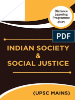 Indian Society and Social Justice (2022)