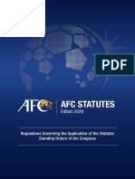 AFC Statutes (2020 Edition)