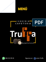 Menu TRUFFA - 2022-2023