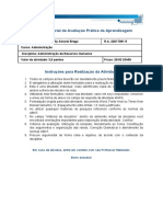 MAPA Administração de Recursos Humanos