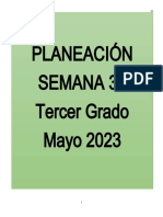 3 Planeacion Semana 34 Tercer Grado 2023