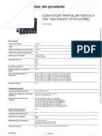 Contator TeSys K - LP1K1210BD