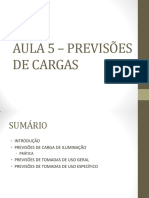 Aula 5 - Previsões de Cargas