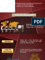 Gerencia Toma de Decisiones Solis y Fermin