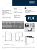 Congelador Ojeda CHP 83 Puerta de Cristal 135846