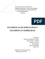 Trabajo Estadistica Mortalidad y Morbilidad