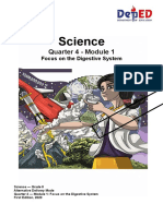 Science 8 - Q4 - M1 - Focus On The Digestive System - V4