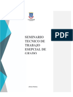 Modelo de Trabajo Unidad I Seminario