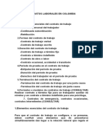 Tipos de Contratos en Colombia