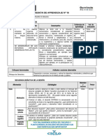 Sesion de Aprendizaje N°16