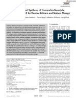 19 - Advanced Energy Materials - 2018 - Luo - Bottom Up Confined Synthesis of Nanorod in Nanotube Structured SB N C For Durable