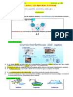 El Agua, Un Recurso Natural 5° Grado