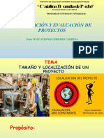 Tamaño y Localizacion