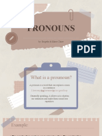 PRONOUNS Report