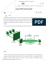 Relationship Between VPN and Firewall - GeeksforGeeks