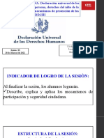 Sesión 03 - Declaracion Universal de DD - Hh.