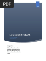 Proyecto Los Ecocistemas y Su Evolución