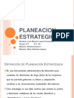 Planeacion Estrategica Woody