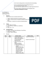 Lesson Plan Mathematics 10