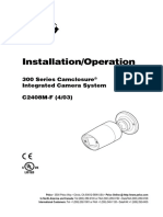 Pelco ICS-300-CR3 Operation Manual