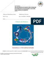 Genética e Hereditariedade: Ciências Da Natureza