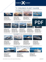 Celebrity Cruise Fleet