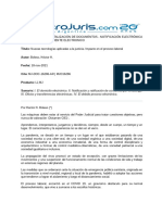 Nuevas Tecnologias Aplicada A La Justicia - Impacto en El Proceso Laboral