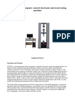 STS10KN Microcomputer Control Electronic Universal Testing Machine