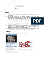 Avy Lizeth Pérez Meléndez 213466, Quimica Inorganica, L.Q, Estructuras AXn