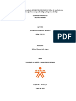 Evidencia de Producto GA3-220501093-AA1-EV02 Taller de Resolución de Problemas de Algoritmos