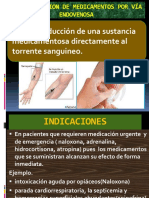 Administracion de Medicamentos Por Via Endovenosa