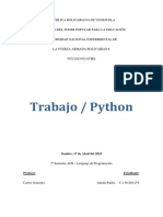 Trabajo - Python