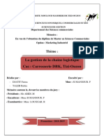 La Gestion de La Chaine Logistique