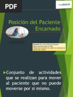 Posicion Del Paciente