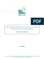 Electricite: Ahier Des Rescriptions Peciales Des Travaux D Electrification Des Lotissements Et Des Ensembles Immobiliers