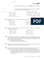 Ejercicios Libro S11 Las Ecuaciones de Segundo Grado ONMAT 2