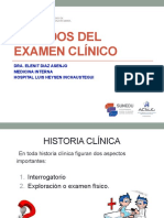 01 Clase Tema 2 Metodos Del Examen Clinico