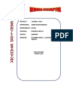 1.00 Memorias Descriptiva Estructura