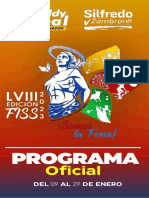 Programa Oficial FISS 2023