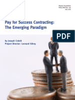 Pay For Success Contracting