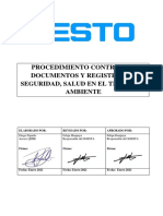 PR-SGSSTA-001 Control de Documentos y Registros de SST Ver.01