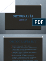 Ortografía 1º de La Eso