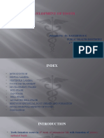 Development of Tooth