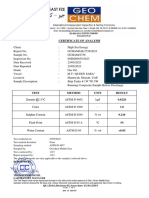 High Sea - Gcham-2758 - Gas Oil-Mt-Queen Sara - Before Discharge - Ship Tanks#1w To 5w-Running Compoisite Inshj-0935-2023