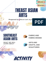 Arts 8 - Southeast Asian Arts